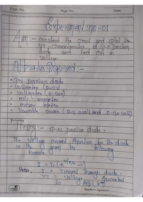 Preview of EDC Practical - Electronics Engineering