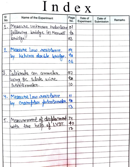Preview of EMI practical - Electronics Engineering