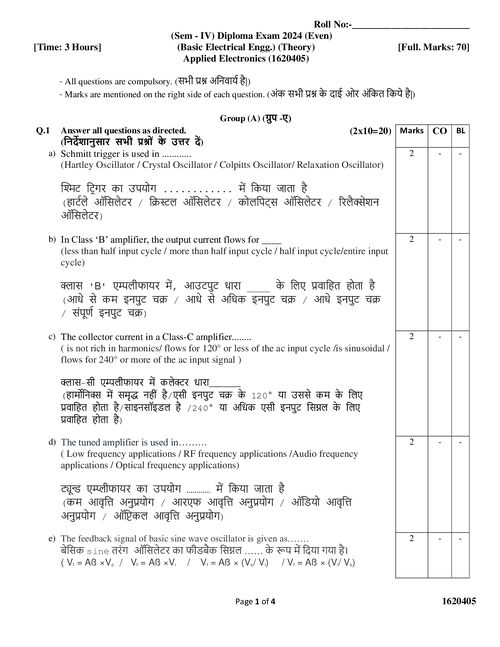 Preview of 1620405 - Applied Electronics - Electrical Engineering