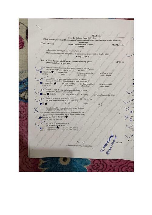 Preview of DCS 2022 (Even) - Electronics Engineering
