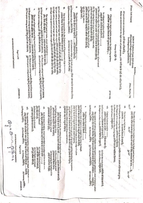 Preview of Tool Engg 2023(Even) - Mechanical Engineering