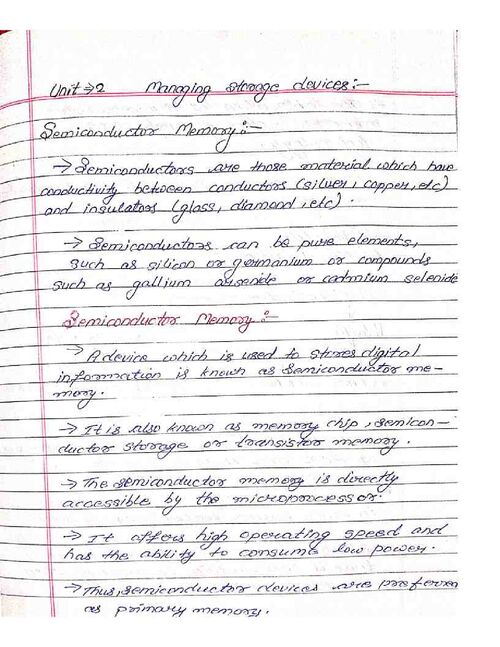 Preview of ComputerHardwareandNetworking [unit 2 ] - Computer Science & Engineering