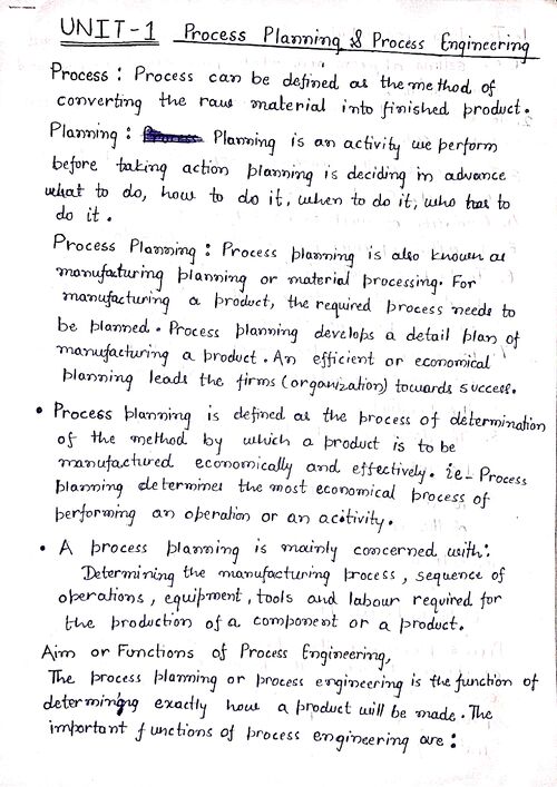 Preview of Production and Operation Management - Mechanical Engineering